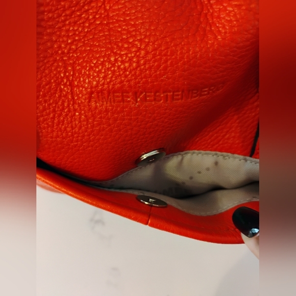 Aimee Kestenberg Leather Satchel - Orange - Picture 4 of 16